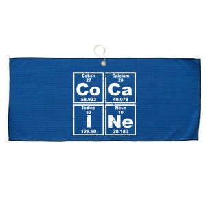 Cocain Element Party Disco Rude Large Microfiber Waffle Golf Towel