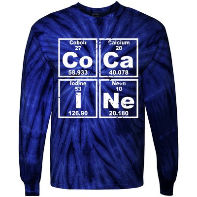 Cocain Element Party Disco Rude Tie-Dye Long Sleeve Shirt