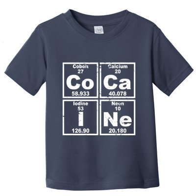 Cocain Element Party Disco Rude Toddler T-Shirt
