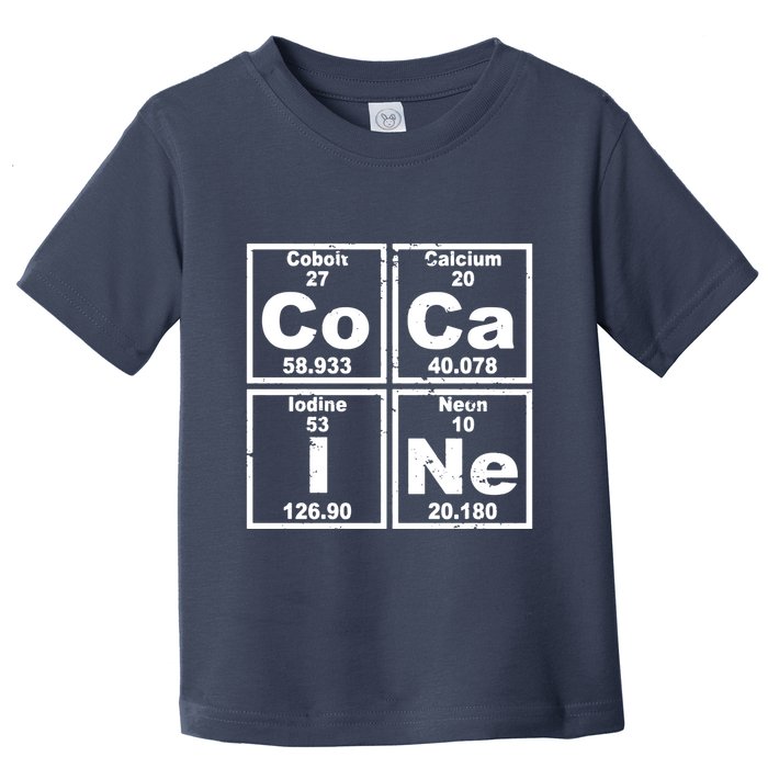Cocain Element Party Disco Rude Toddler T-Shirt