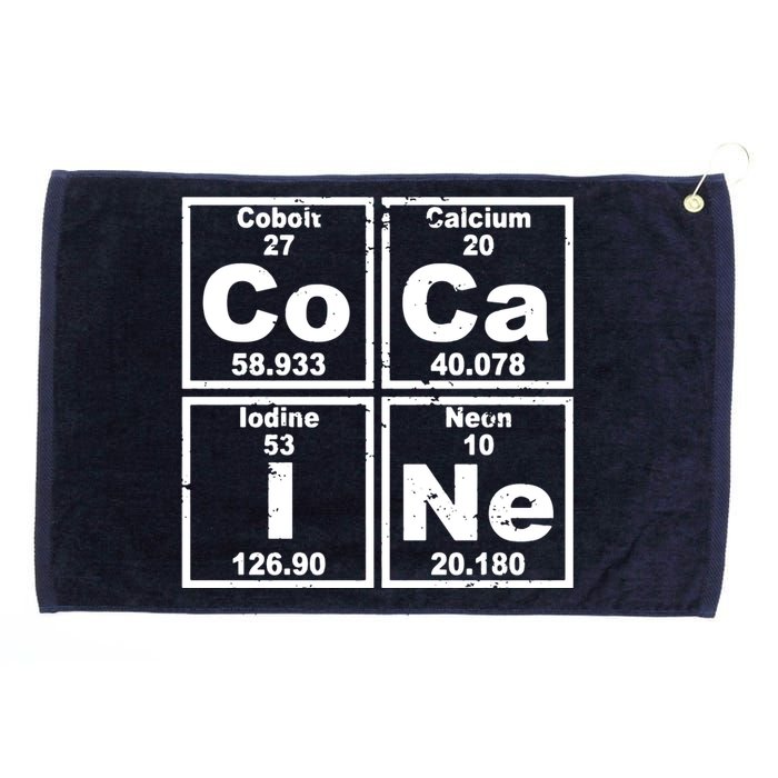 Cocain Element Party Disco Rude Grommeted Golf Towel