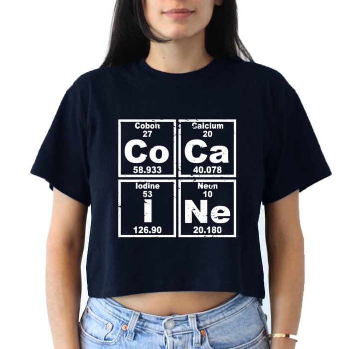 Cocain Element Party Disco Rude Crop Top