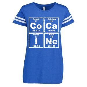 Cocain Element Party Disco Rude Enza Ladies Jersey Football T-Shirt