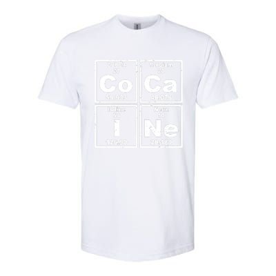 Cocain Element Party Disco Rude Softstyle CVC T-Shirt