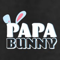 Cute Easter Papa Bunny Matching Family Shirts 7 Panel Mesh Trucker Snapback Hat