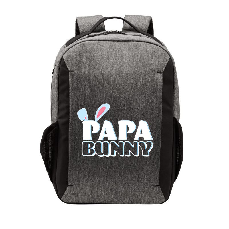 Cute Easter Papa Bunny Matching Family Shirts Vector Backpack