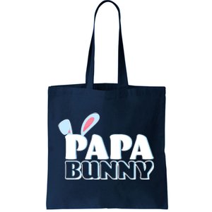 Cute Easter Papa Bunny Matching Family Shirts Tote Bag