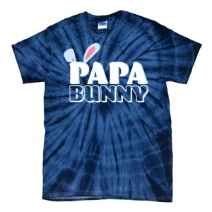 Cute Easter Papa Bunny Matching Family Shirts Tie-Dye T-Shirt