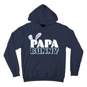 Cute Easter Papa Bunny Matching Family Shirts Tall Hoodie