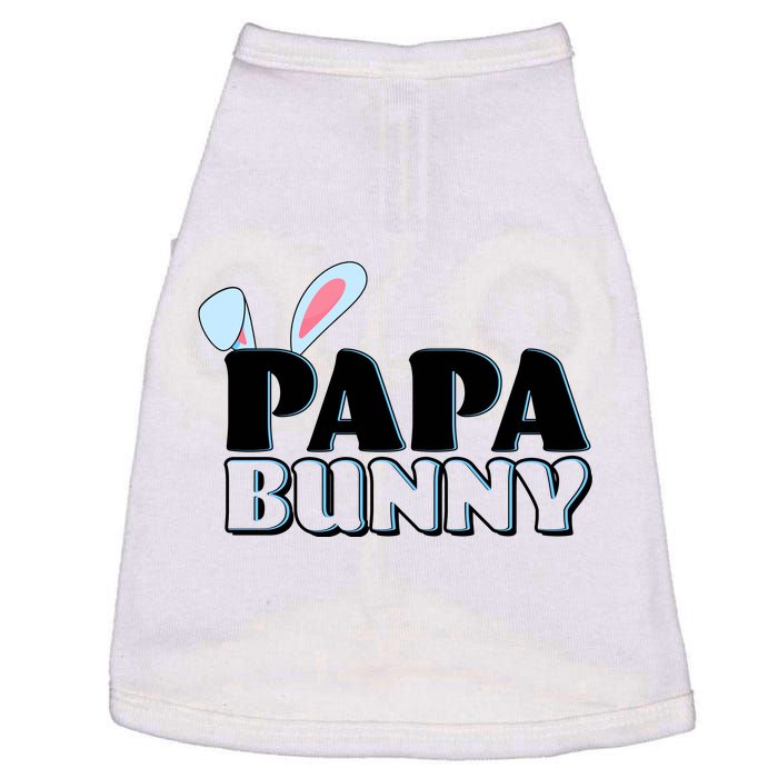 Cute Easter Papa Bunny Matching Family Shirts Doggie Tank