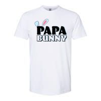 Cute Easter Papa Bunny Matching Family Shirts Softstyle CVC T-Shirt