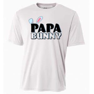 Cute Easter Papa Bunny Matching Family Shirts Cooling Performance Crew T-Shirt