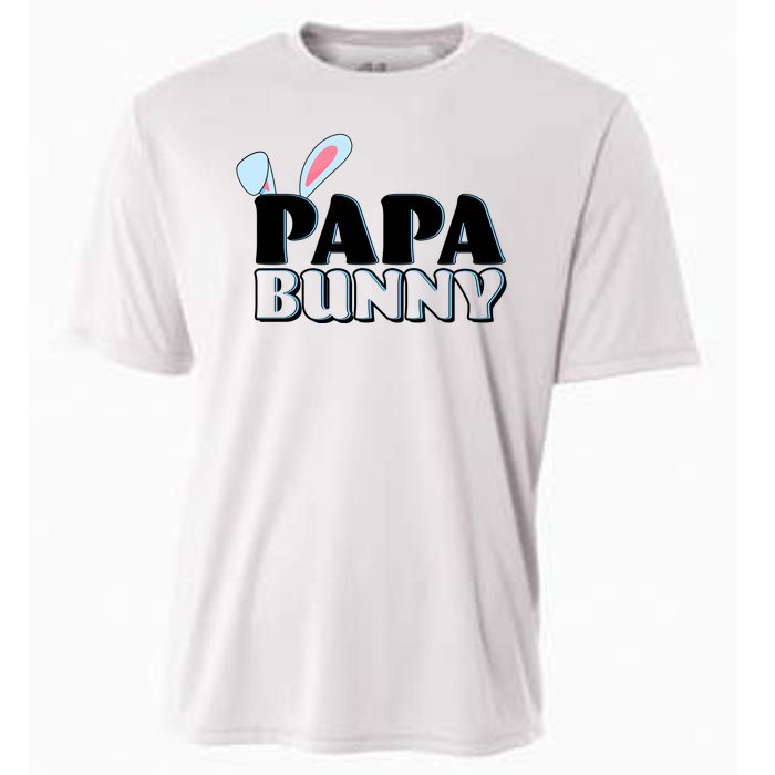 Cute Easter Papa Bunny Matching Family Shirts Cooling Performance Crew T-Shirt