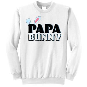 Cute Easter Papa Bunny Matching Family Shirts Sweatshirt