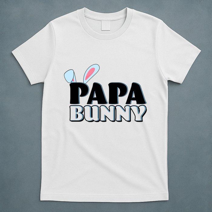 Cute Easter Papa Bunny Matching Family Shirts T-Shirt
