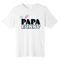 Cute Easter Papa Bunny Matching Family Shirts Tall Fusion ChromaSoft Performance T-Shirt