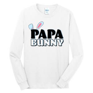 Cute Easter Papa Bunny Matching Family Shirts Tall Long Sleeve T-Shirt