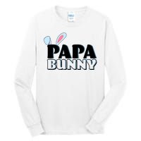 Cute Easter Papa Bunny Matching Family Shirts Tall Long Sleeve T-Shirt