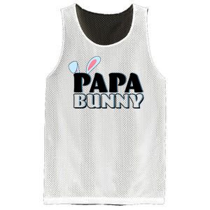 Cute Easter Papa Bunny Matching Family Shirts Mesh Reversible Basketball Jersey Tank