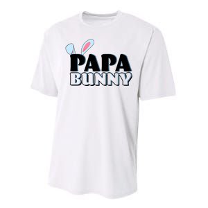 Cute Easter Papa Bunny Matching Family Shirts Performance Sprint T-Shirt