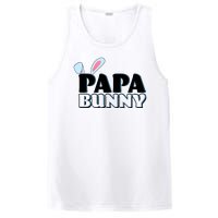 Cute Easter Papa Bunny Matching Family Shirts PosiCharge Competitor Tank