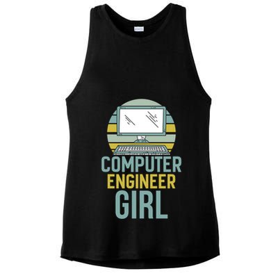 Computer Engineer Programming Programmer Engineering Gift Ladies PosiCharge Tri-Blend Wicking Tank