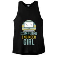 Computer Engineer Programming Programmer Engineering Gift Ladies PosiCharge Tri-Blend Wicking Tank