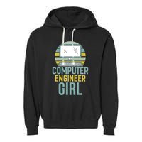 Computer Engineer Programming Programmer Engineering Gift Garment-Dyed Fleece Hoodie