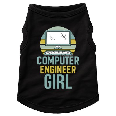 Computer Engineer Programming Programmer Engineering Gift Doggie Tank