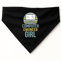 Computer Engineer Programming Programmer Engineering Gift USA-Made Doggie Bandana