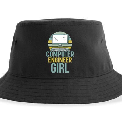 Computer Engineer Programming Programmer Engineering Gift Sustainable Bucket Hat