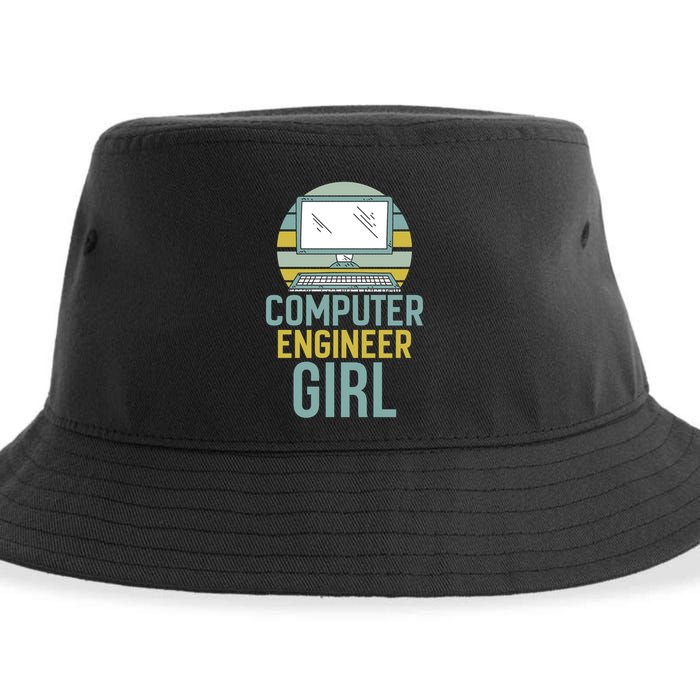 Computer Engineer Programming Programmer Engineering Gift Sustainable Bucket Hat