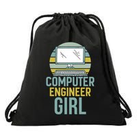 Computer Engineer Programming Programmer Engineering Gift Drawstring Bag