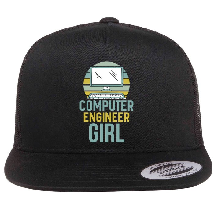 Computer Engineer Programming Programmer Engineering Gift Flatbill Hat