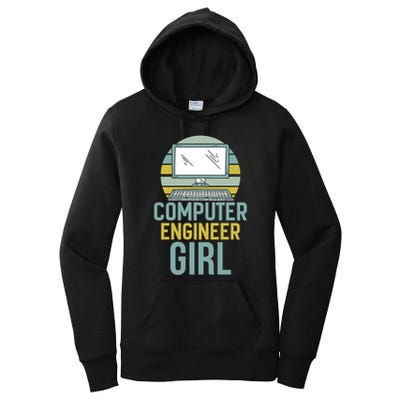 Computer Engineer Programming Programmer Engineering Gift Women's Pullover Hoodie