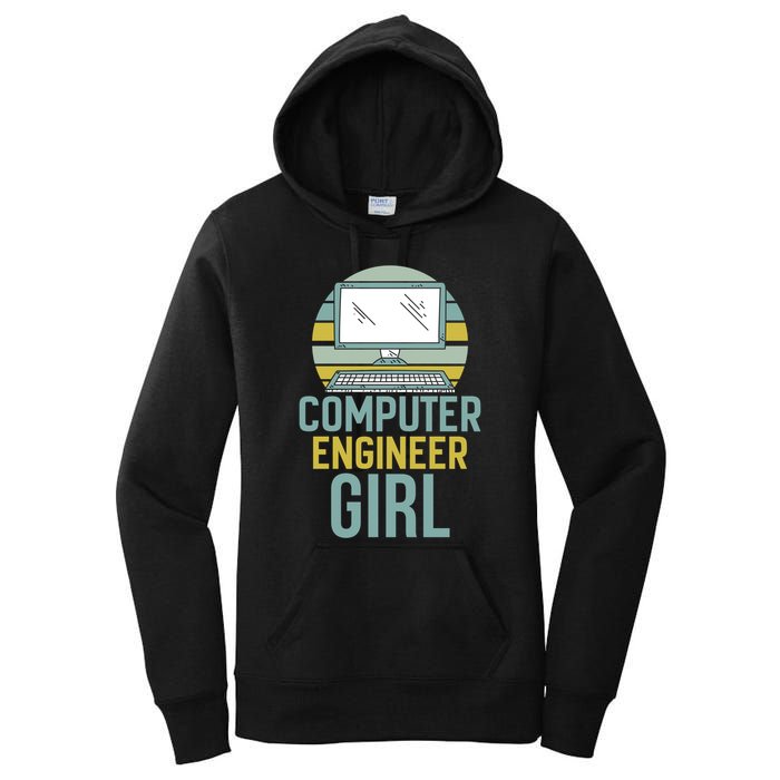 Computer Engineer Programming Programmer Engineering Gift Women's Pullover Hoodie