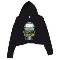 Computer Engineer Programming Programmer Engineering Gift Crop Fleece Hoodie