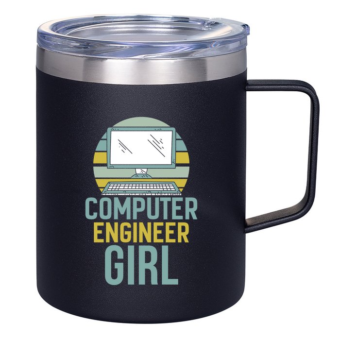 Computer Engineer Programming Programmer Engineering Gift 12oz Stainless Steel Coffee Mug