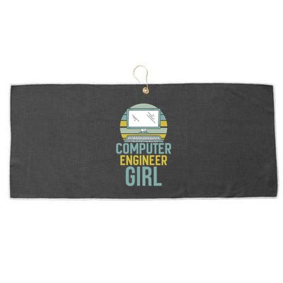 Computer Engineer Programming Programmer Engineering Gift Large Microfiber Waffle Golf Towel