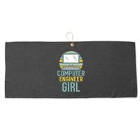 Computer Engineer Programming Programmer Engineering Gift Large Microfiber Waffle Golf Towel