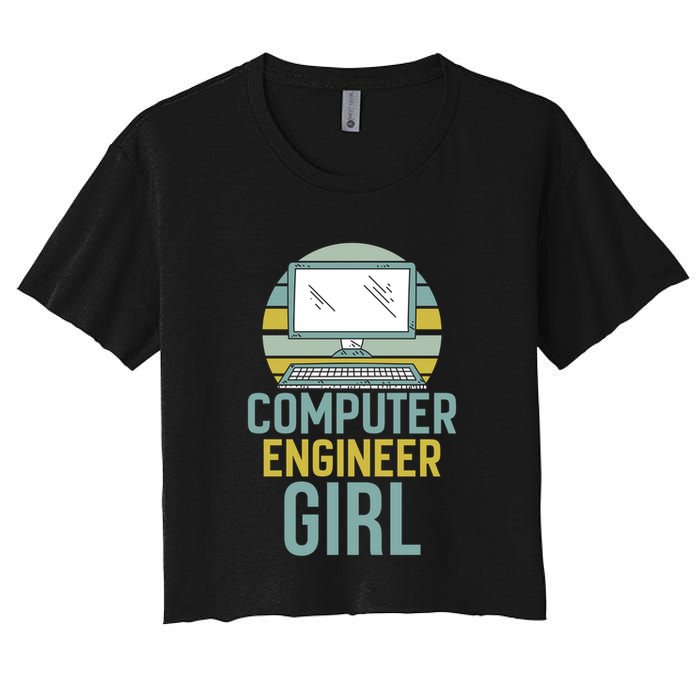 Computer Engineer Programming Programmer Engineering Gift Crop Top
