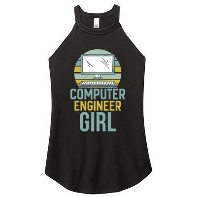 Computer Engineer Programming Programmer Engineering Gift Women's Perfect Tri Rocker Tank