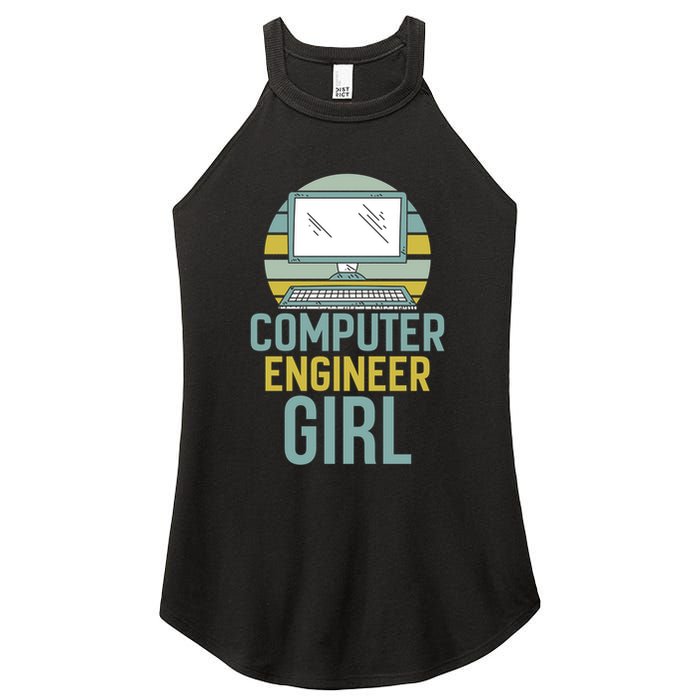 Computer Engineer Programming Programmer Engineering Gift Women's Perfect Tri Rocker Tank
