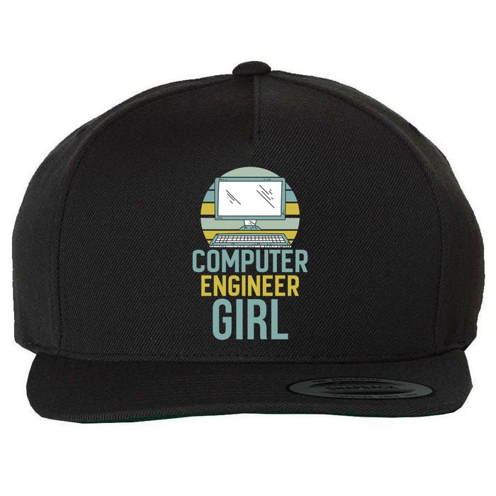 Computer Engineer Programming Programmer Engineering Gift Wool Snapback Cap