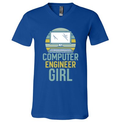 Computer Engineer Programming Programmer Engineering Gift V-Neck T-Shirt