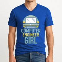 Computer Engineer Programming Programmer Engineering Gift V-Neck T-Shirt