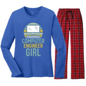 Computer Engineer Programming Programmer Engineering Gift Women's Long Sleeve Flannel Pajama Set 