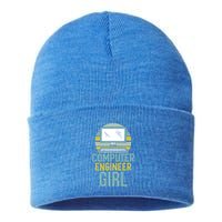 Computer Engineer Programming Programmer Engineering Gift Sustainable Knit Beanie