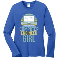 Computer Engineer Programming Programmer Engineering Gift Ladies Long Sleeve Shirt