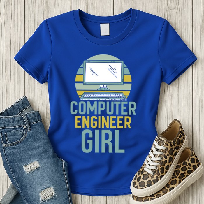Computer Engineer Programming Programmer Engineering Gift Womens T-Shirt